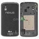 Задняя крышка корпуса LG E960 Nexus 4 черная