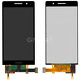Дисплей для Huawei Ascend P6 U06 чорний (LCD екран, тачскрін, скло в зборі)
