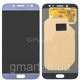 Оригинальный дисплей Samsung J730F Galaxy J7 2017 голубой