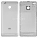 Задня кришка корпусу Xiaomi Redmi 3S срібляста
