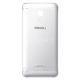 Задняя крышка корпуса Meizu M5S серебристая