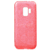 Чехол силиконовый Remax Glitter для Samsung G960 Galaxy S9 красный