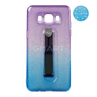 Чехол силиконовый Remax Glitter Hold для Samsung J330 Galaxy J3 2017 голубой