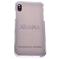Чехол силиконовый Silicone Case для iPhone XS Max прозрачный