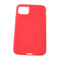 Чехол Glass Case для iPhone 11 Pro Max красный без лого