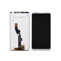 Дисплей для Meizu M8/ V8 Pro белый (LCD экран, тачскрин, стекло в сборе)