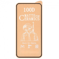 Защитная пленка Ceramics Matte 100D для Apple iPhone 11 Pro / XS / (5.8") (Черный)