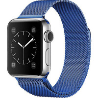 Ремешок металлический Milanese Loop (magnetic) для Apple Watch 38/40mm синий
