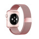 Ремінець металевий Milanese Loop (magnetic) для Apple Watch 38/40mm рожевий