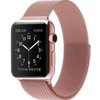 Ремешок металлический Milanese Loop (magnetic) для Apple Watch 38/40mm розовый