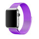 Ремінець металевий Milanese Loop (magnetic) для Apple Watch 38/40mm фіолетовий