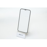 Защитное стекло матовое iPhone 12 черное
