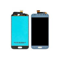 Дисплей Samsung J330 Galaxy J3 (2017) голубой (TFT экран, тачскрин, стекло в сборе)