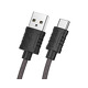 USB кабель Borofone BX52 Type-C 3A 1m чорний