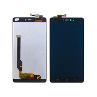 Дисплей Xiaomi Mi4i черный (LCD экран, тачскрин, стекло в сборе)