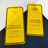 Захисне скло 9D для Realme 3 Pro (чорний)