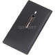 Оригинальная задняя крышка (панель) корпуса Nokia Lumia 800 черная