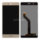 Дисплей для Huawei P9 Lite золотистий (LCD екран, тачскрин, скло в зборі)
