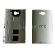 Задняя крышка корпуса HTC One M7 Dual Sim 802w серебристая